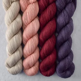 Adobe, Catherine, Coastal Fog, Dusk - Yummy 2-Ply Quartet