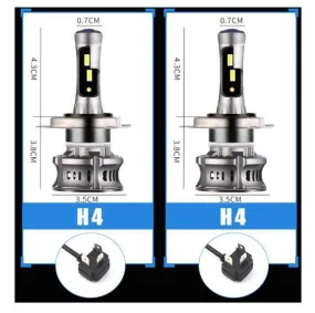 Car LED Headlight  XT7 Large-Sized LED Lamp Demon Eyes Running