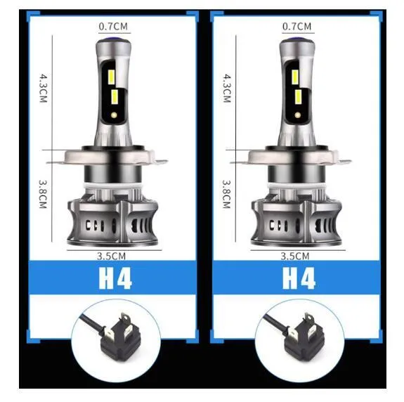 Car LED Headlight  XT7 Large-Sized LED Lamp Demon Eyes Running