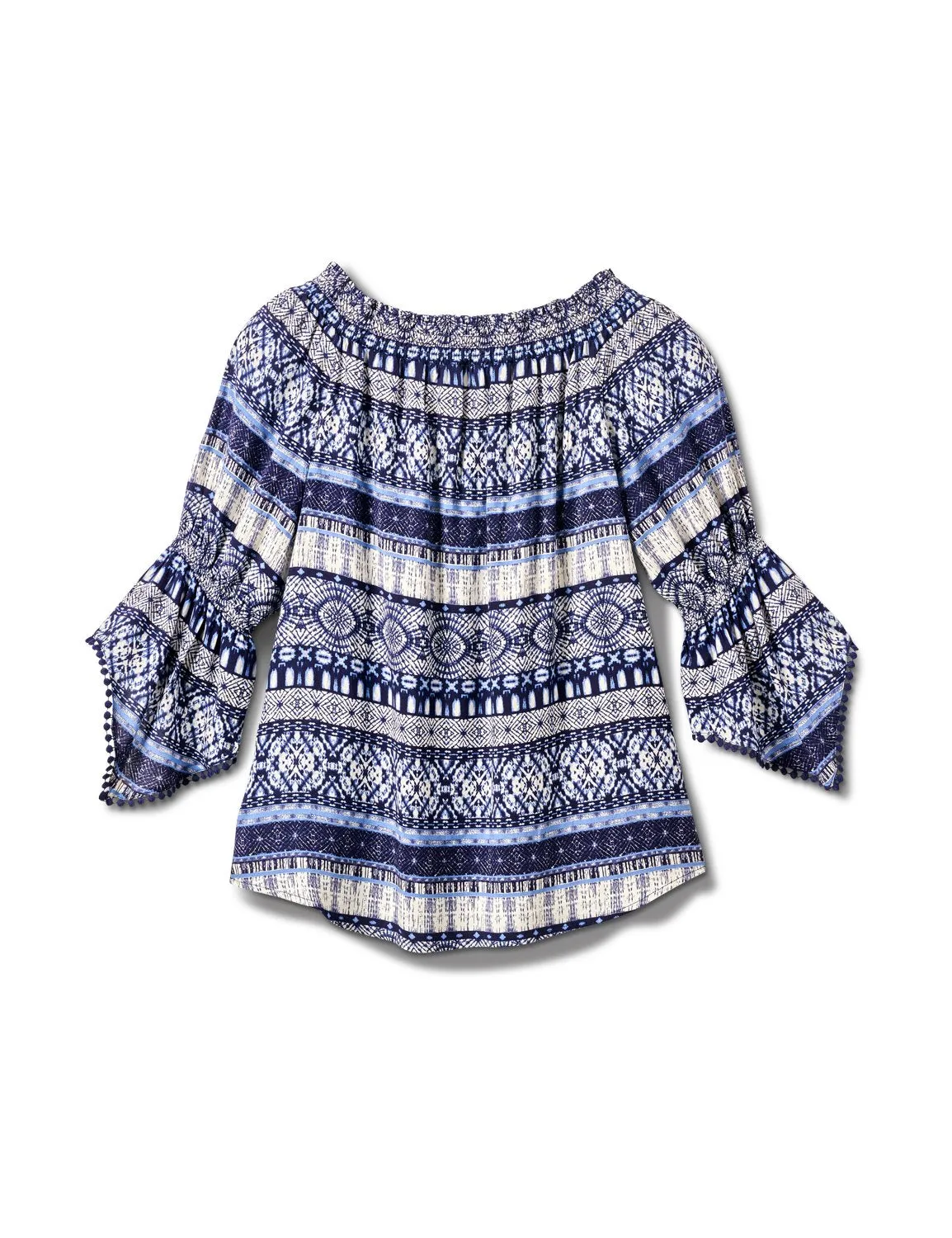 Denim Friendly "On And Off The Shoulder" Top