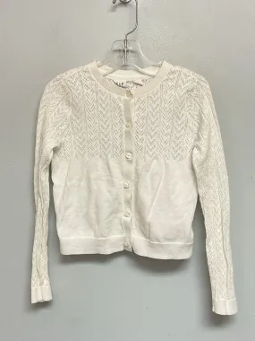 Gap Size 6 White Cotton Girls Knitted Sweaters & Vests