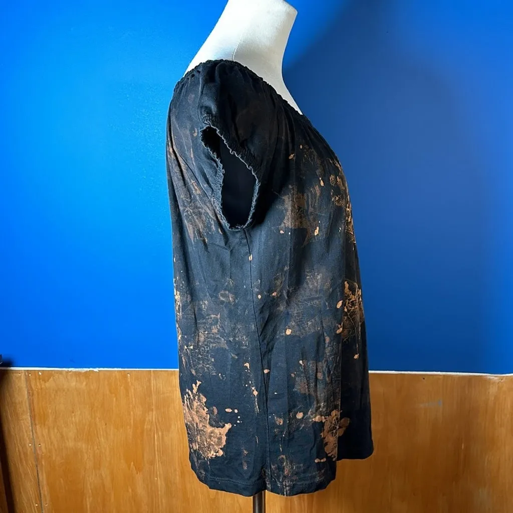 Large Bleach dye top