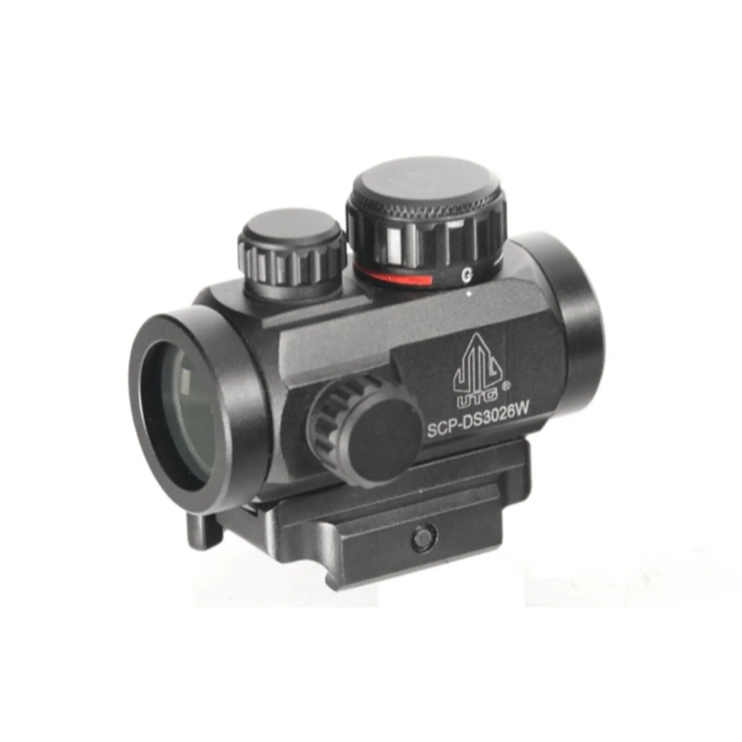 Leapers UTG 2.6in ITA Red Grn CQB Micro Dot w Integ QD Mount