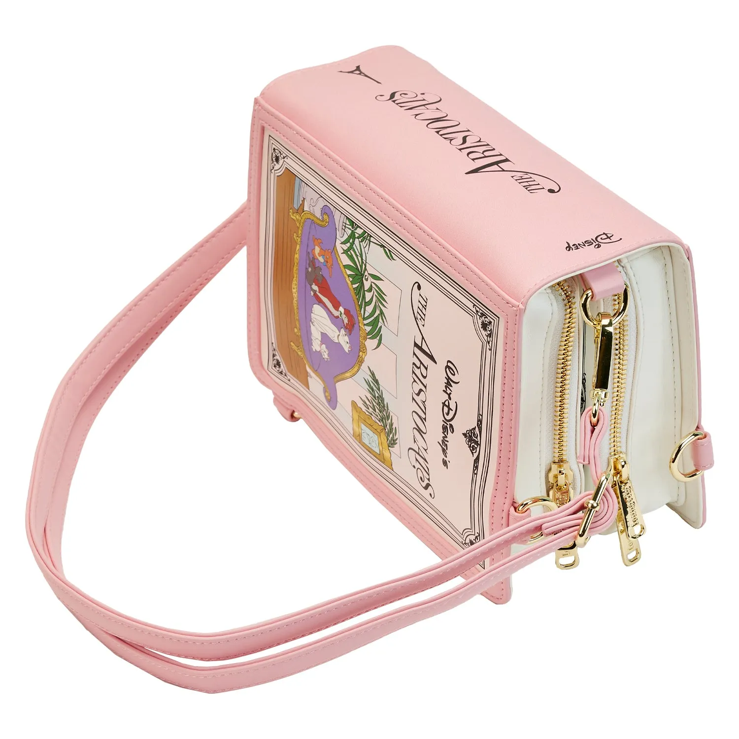 LF Disney The Aristocats Classic Book Convertible Crossbody Bag
