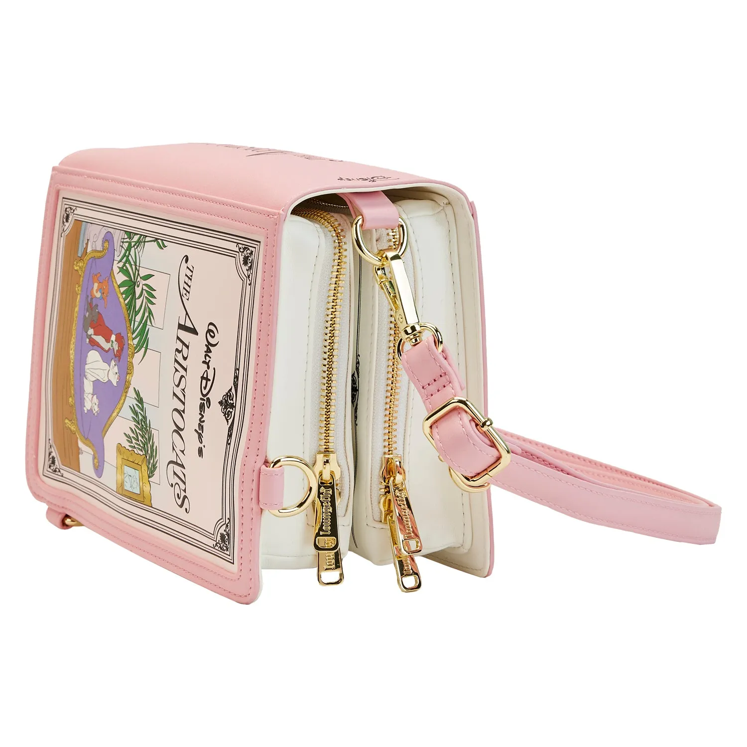 LF Disney The Aristocats Classic Book Convertible Crossbody Bag