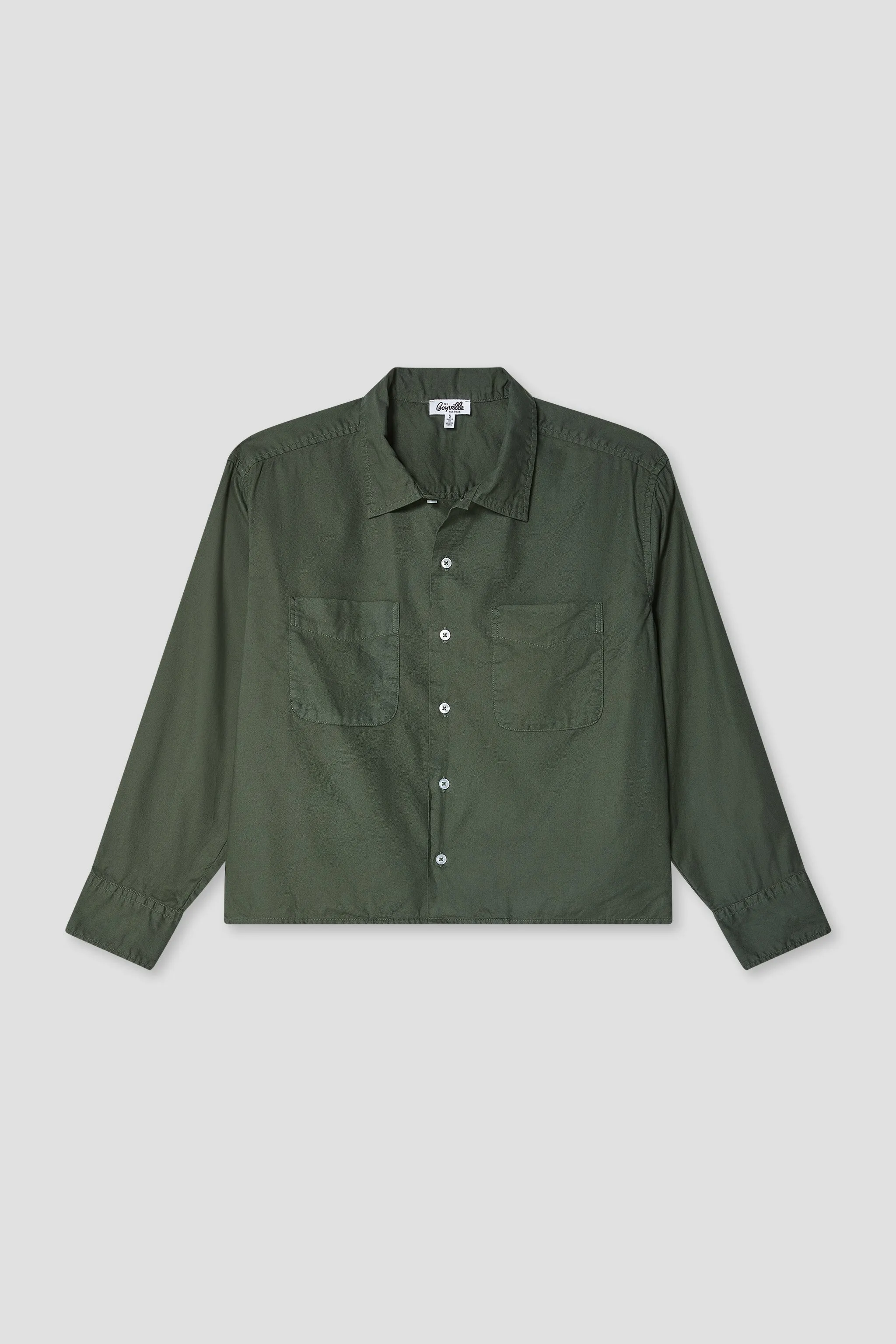 LS Boxy Oxford Shirt