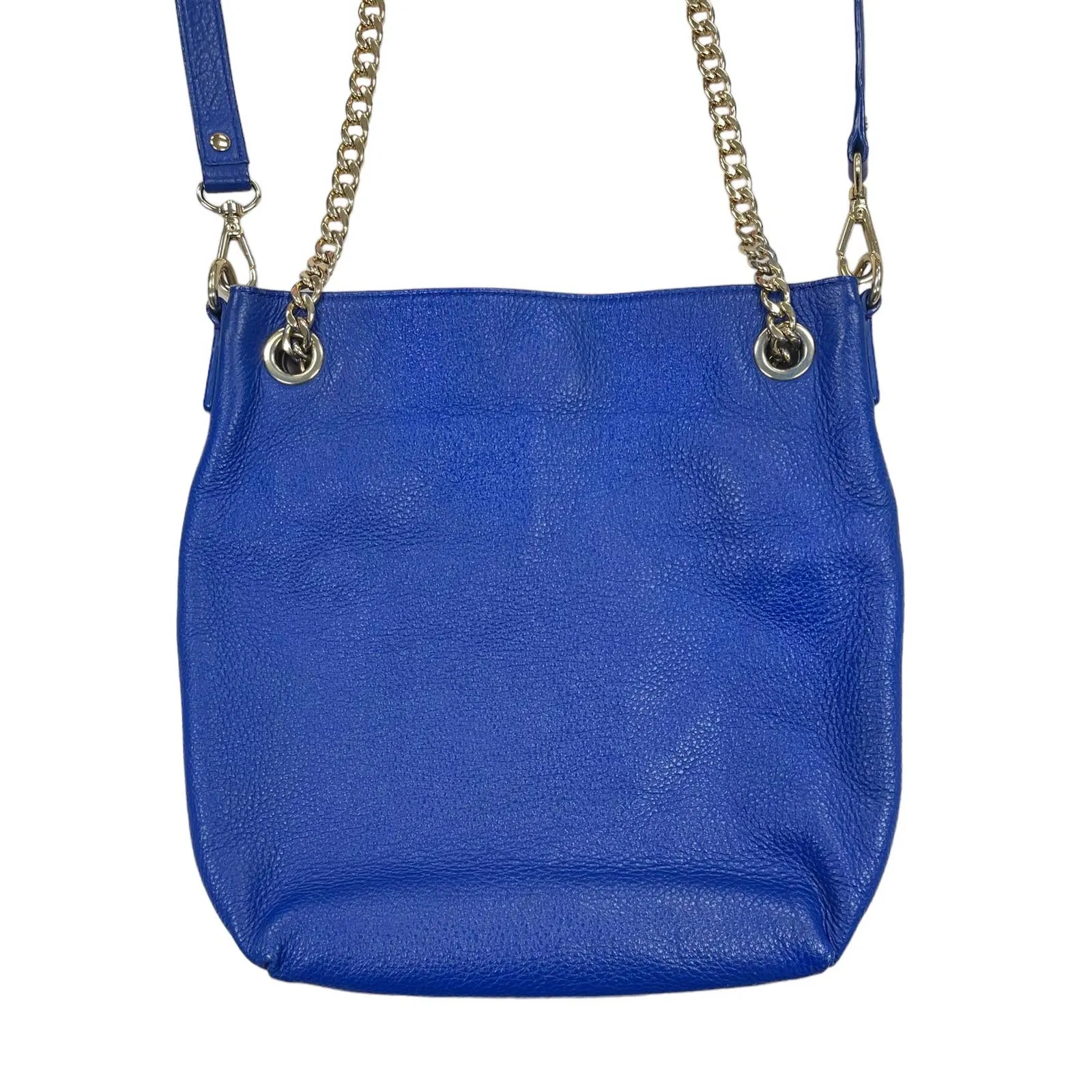 Michael Kors Jet Set Leather Handbag Purse Bag Convertible Blue