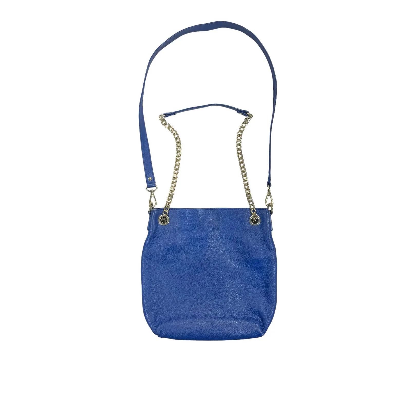 Michael Kors Jet Set Leather Handbag Purse Bag Convertible Blue