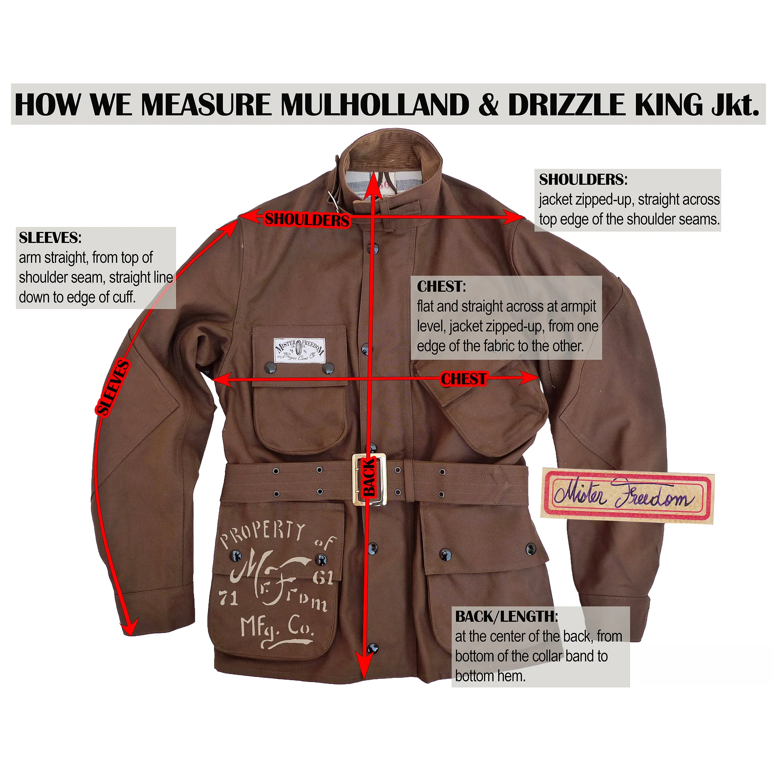 Mulholland "Drizzle-King" Cachou Canvas - Warehouse