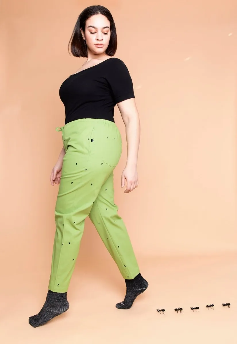 "Ants on Your Pants" - Avocado Green