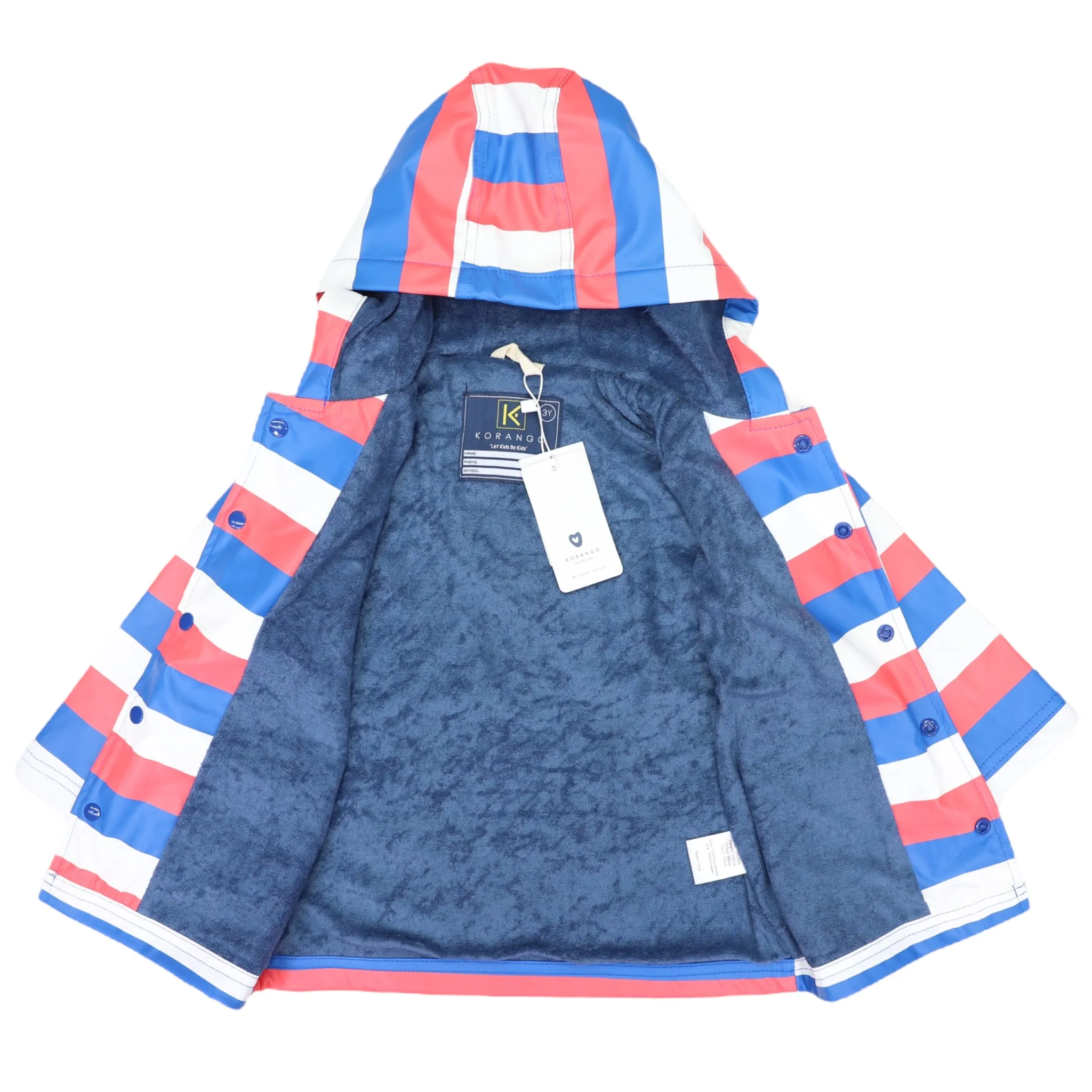 Rainwear Blue Stripe Raincoat