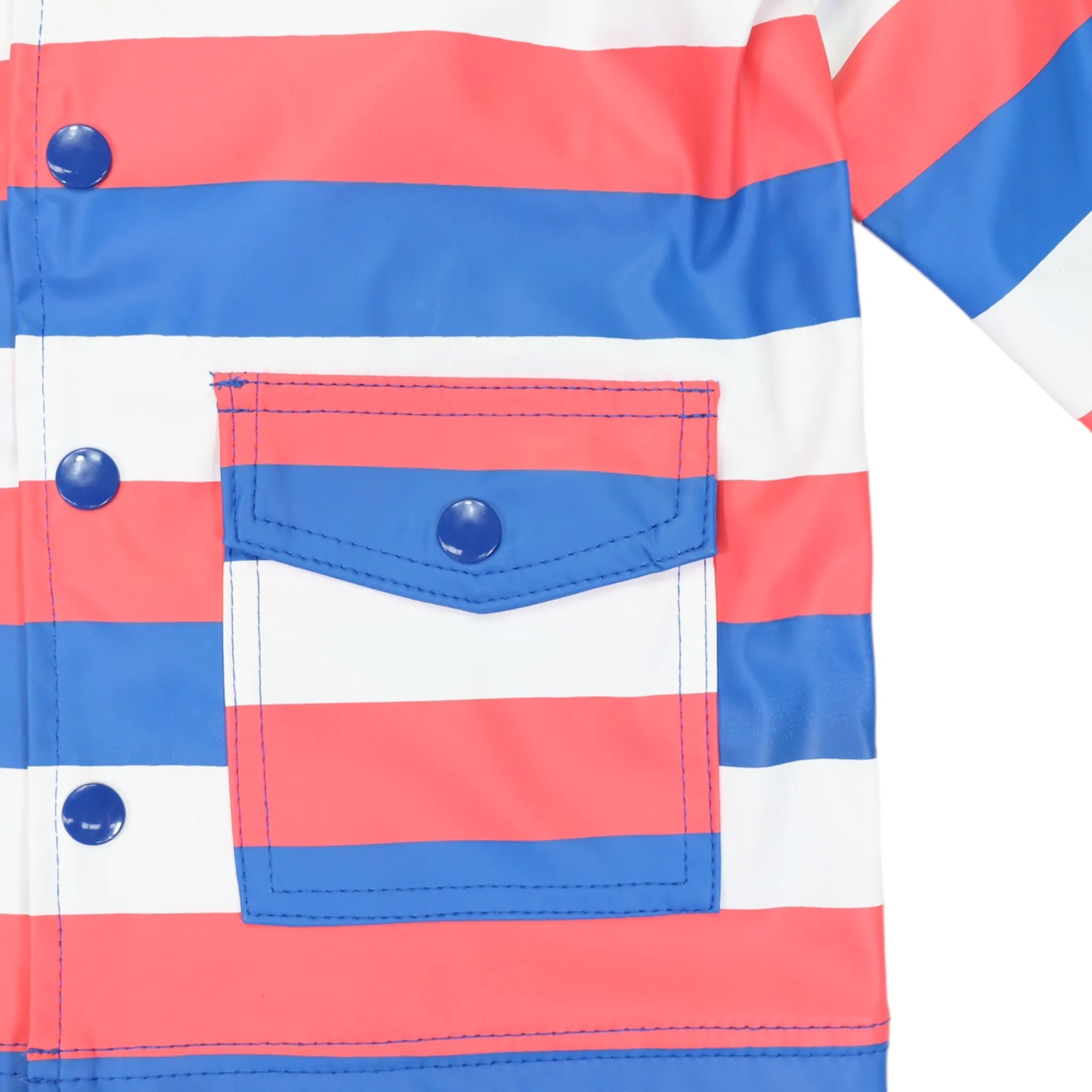 Rainwear Blue Stripe Raincoat
