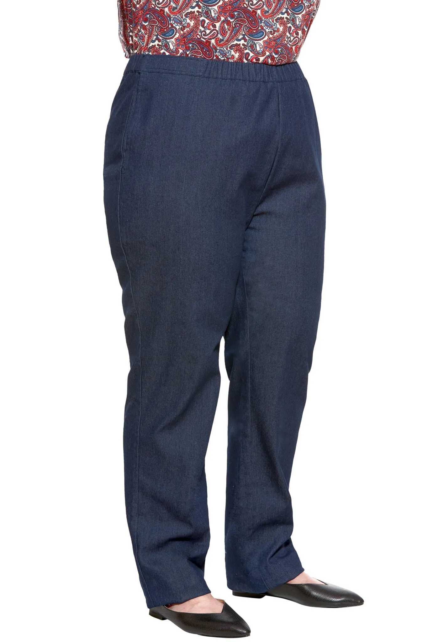 Side-Opening Adaptive Jeans for Women