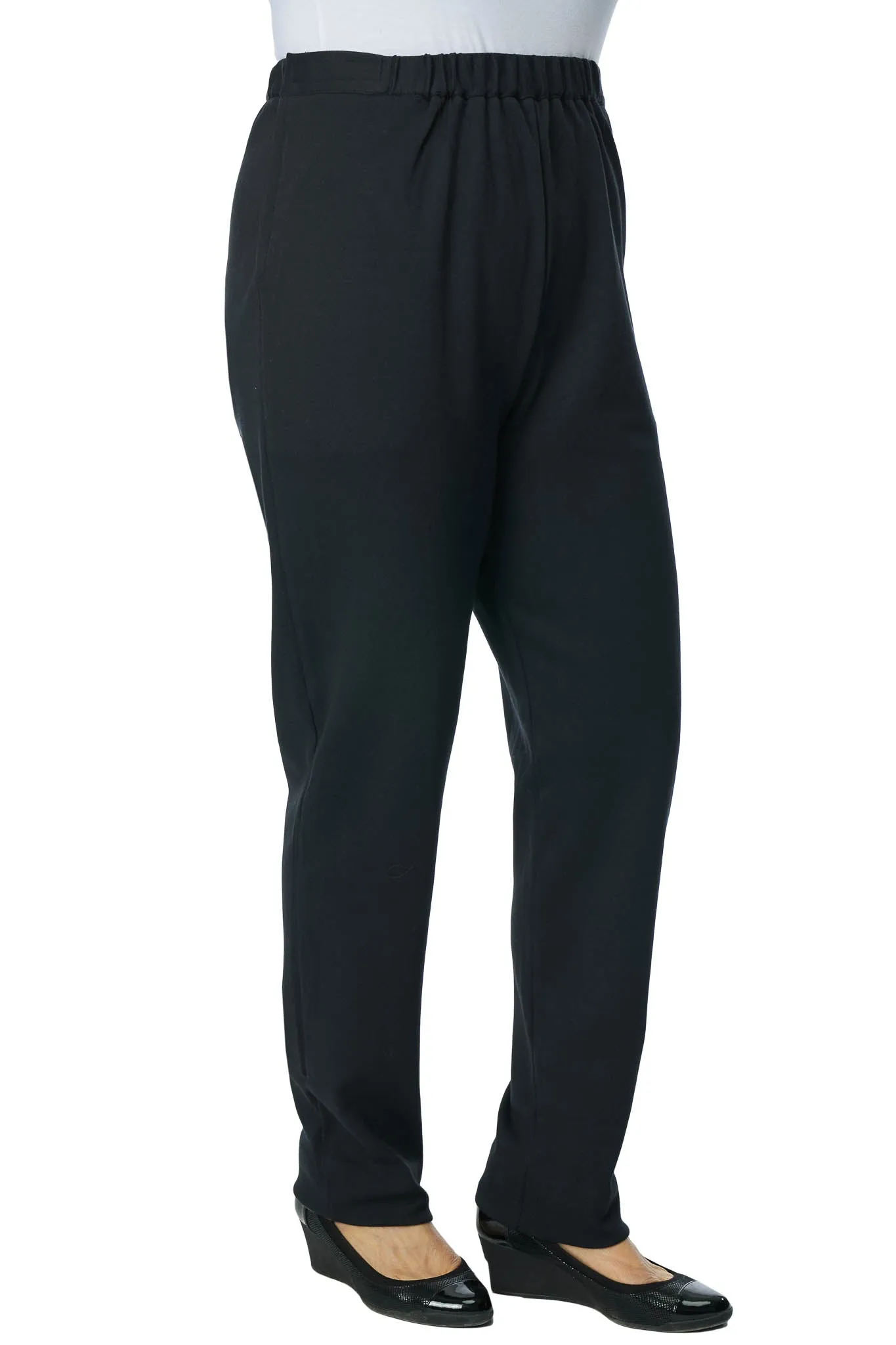 Side-Opening Adaptive Pants for Elderly Women