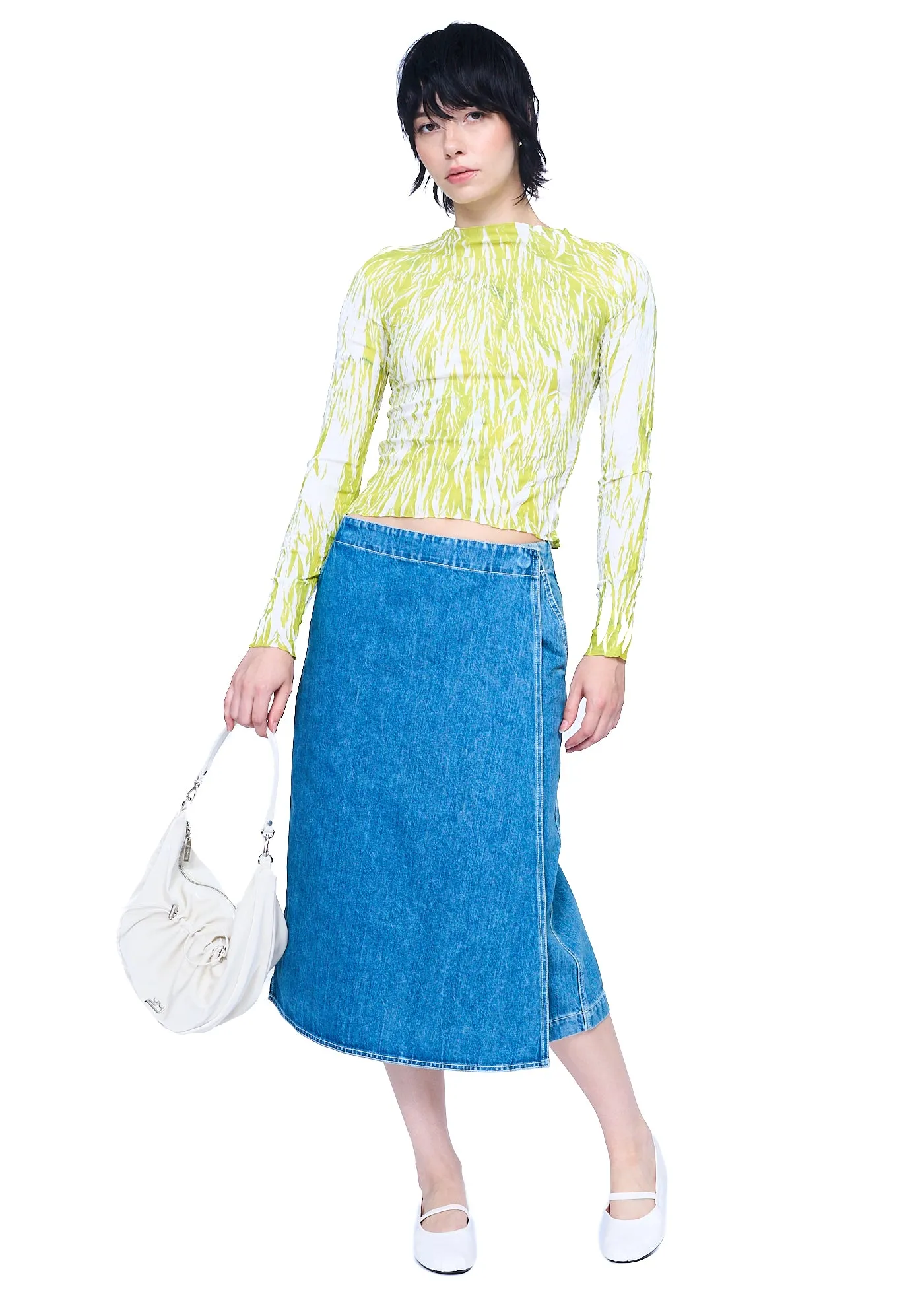 SUNNEI Panta Denim Skirt