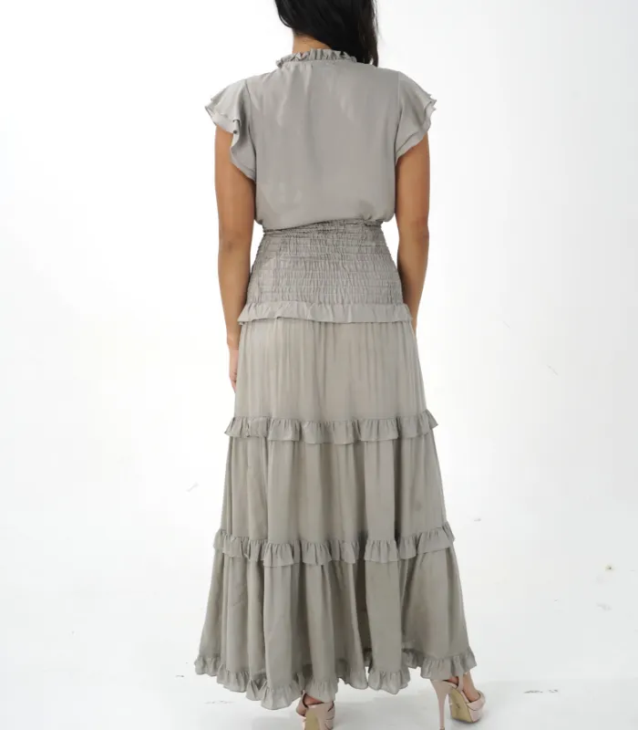 The Sabrina 2-in-1 Maxi Skirt & Strapless Dress by KonaCoco