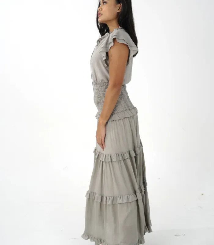 The Sabrina 2-in-1 Maxi Skirt & Strapless Dress by KonaCoco