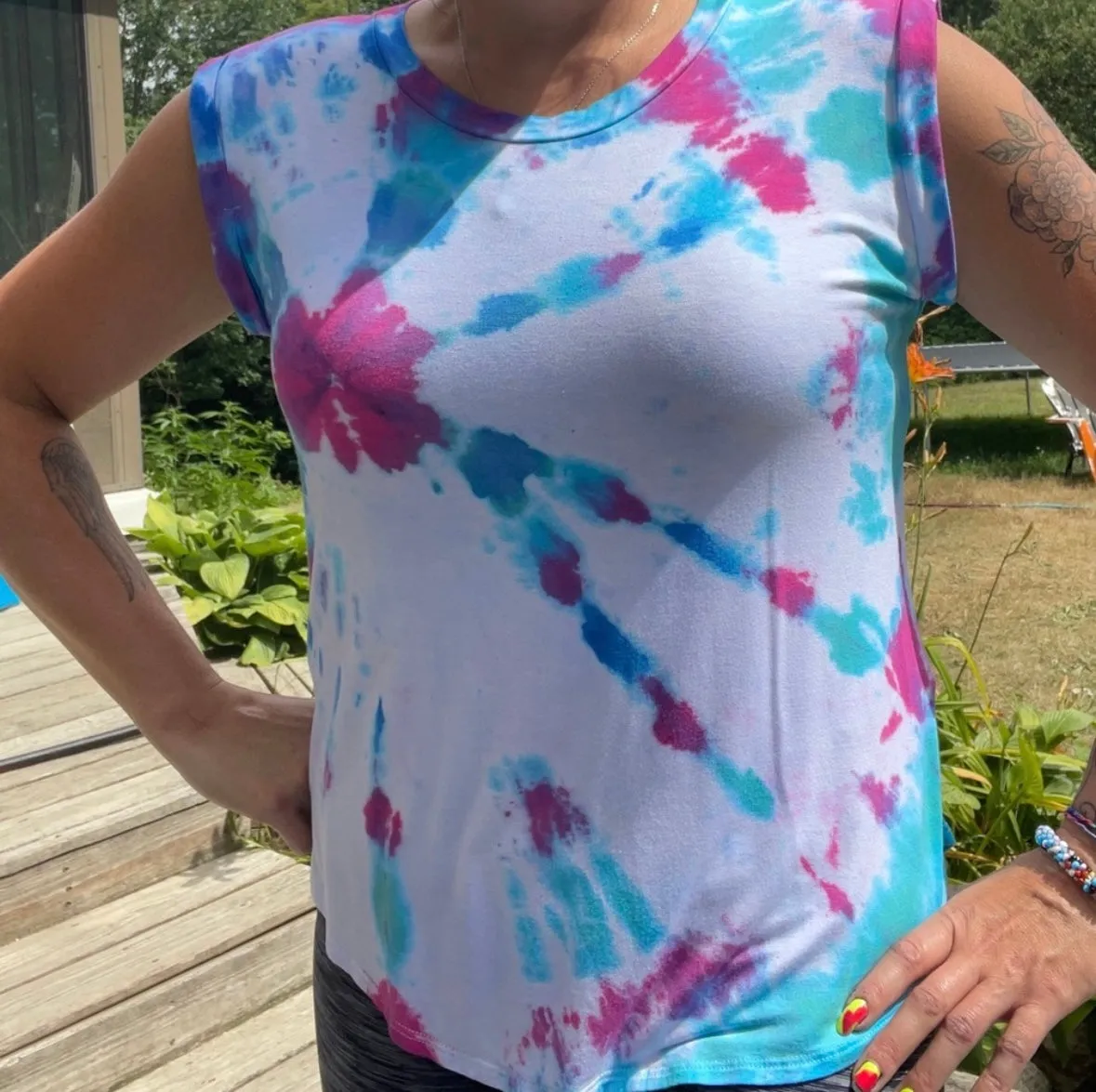 Tye dye tee